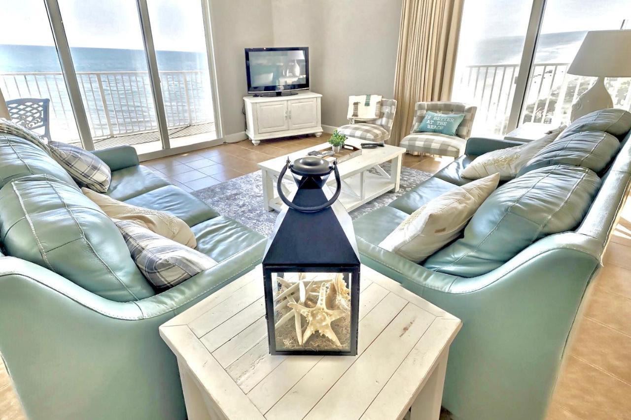 Happy Ours 2200 Sq Ft Corner Beachfront Sleeps 12 パナマシティービーチ エクステリア 写真